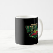 NHL Surf Schaats Minnesota Wild Palm Beach Koffiemok (Voorkant rechts)