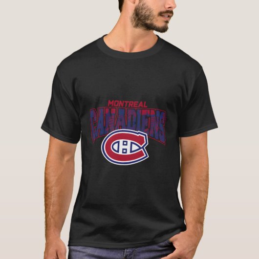 NHL Surf Schaats Montreal Canadiens Palm Beach T-shirt (Voorkant)