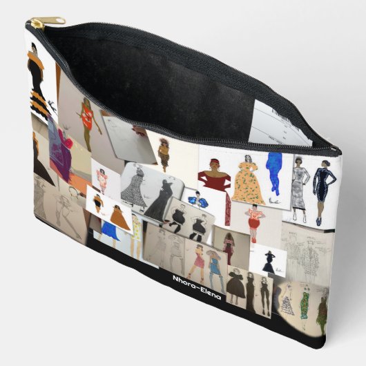 Nhora-Elena Designs Accessory Pouch Etui (Open)