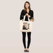 nhra dragster top fuel grote tote bag (Voorkant (model))