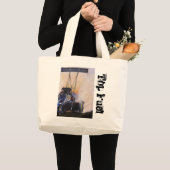 nhra dragster top fuel grote tote bag (Voorkant (product))