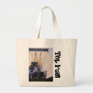 nhra dragster top fuel grote tote bag