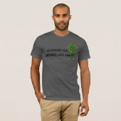 Ní bheidh mo leithéid arís ann Irish Celtic Cross T-shirt (Voorkant volledig)