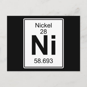 Ni - Nikkel Briefkaart