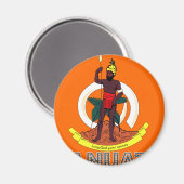Ni Vanuatu Emblem Magneet (Voorkant / Achterkant)