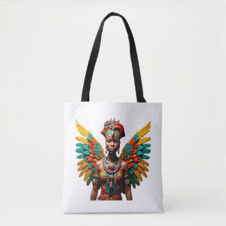 Nia Safiri Afrikaanse stammenfee Tote Bag