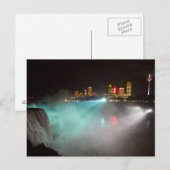 Niagara bij Night Briefkaart (Voorkant / Achterkant)