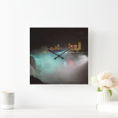 Niagara bij Night Vierkante Klok (Huis)