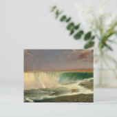 Niagara door Frederic Edwin Church Feestdagenkaart (Staand voorkant)