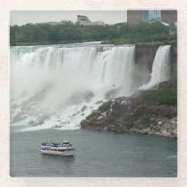 Niagara Falls aan de Canadese kant Glazen Onderzetter