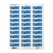 Niagara Falls aan de Canadese kant label (Full Sheet)