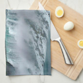 Niagara Falls aan de Canadese kant  Theedoek (Quarter Fold)