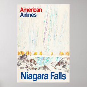Niagara Falls - Amerikaanse Reisposter Poster