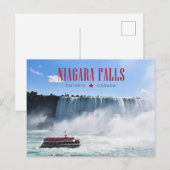 Niagara Falls Ansichtkaart Feestdagenkaart (Voorkant / Achterkant)