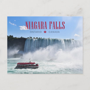 Niagara Falls Ansichtkaart Feestdagenkaart