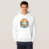 Niagara Falls Canada retro ontwerp Hoodie (Voorkant volledig)