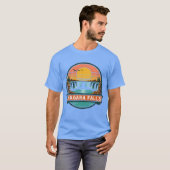Niagara Falls Canada retro ontwerp  T-shirt (Voorkant volledig)