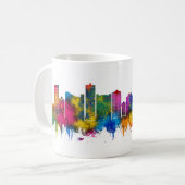 Niagara Falls Canada Silhouet Koffiemok (Voorkant links)