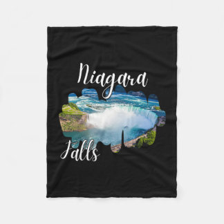 Niagara Falls Canada Summer Vacation Outdoor Famil Fleece Deken