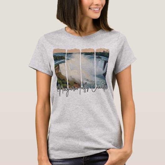 Niagara Falls Canada T-shirt (Voorkant)