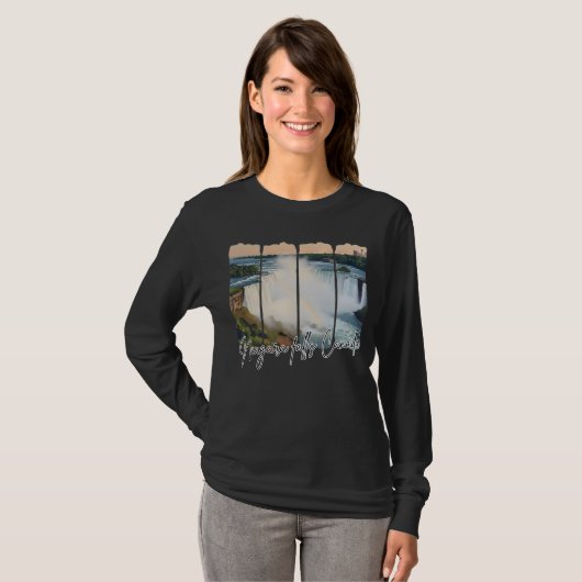 Niagara Falls Canada T-shirt (Voorkant volledig)