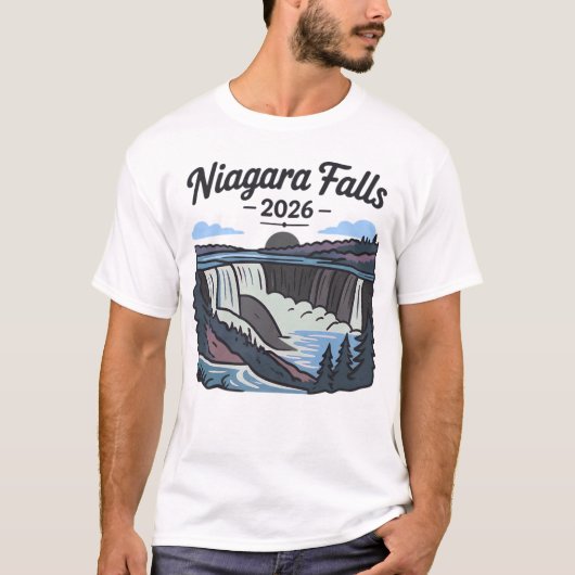 Niagara Falls Canada T-shirt (Voorkant)