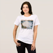 Niagara Falls Canada Tri-Blend Shirt (Voorkant volledig)