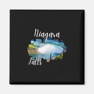 Niagara Falls Canada Zomer Vakantie Buiten Familie Magneet