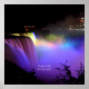 Niagara Falls, Dansende Lichten, Poster