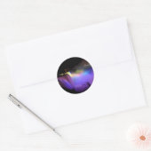 Niagara Falls, Dansende Lichten, Ronde Sticker (Envelop)