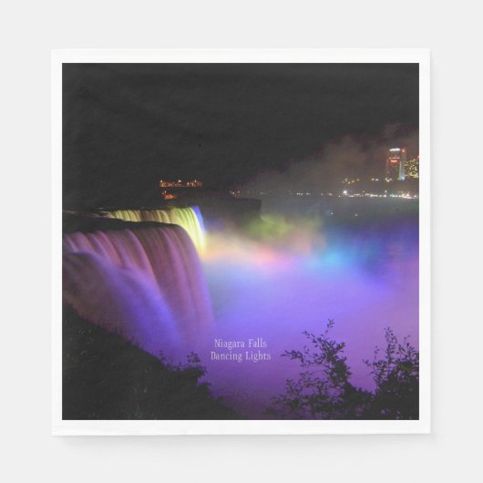Niagara Falls, Dansende Lichten, Servet (Voorkant)