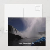 Niagara Falls en Horseshoe Falls Briefkaart (Voorkant / Achterkant)