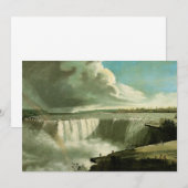 Niagara Falls From Table Rock door John Vanderlyn Kaart (Voorkant / Achterkant)