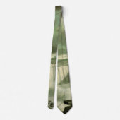 Niagara Falls From Table Rock door John Vanderlyn Stropdas (Achterkant)