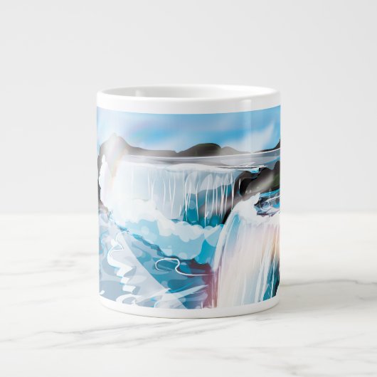 Niagara Falls Grote Koffiekop (Voorkant)