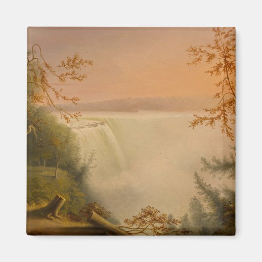 Niagara Falls (Horseshoe Falls) (Rembrandt Peale) Magneet (Voorkant)