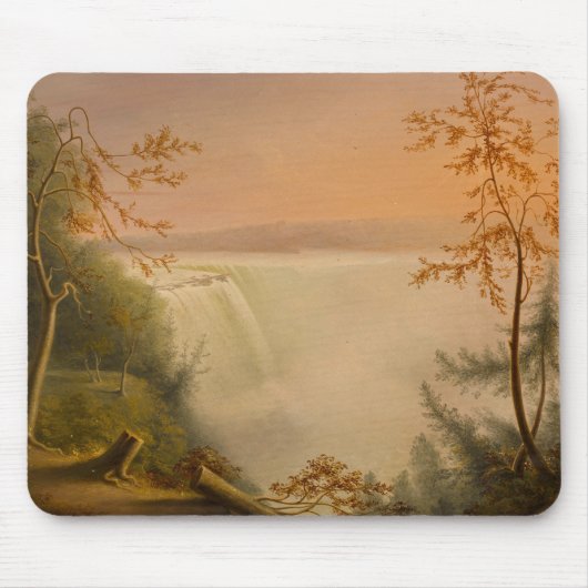 Niagara Falls (Horseshoe Falls) (Rembrandt Peale) Muismat (Voorkant)