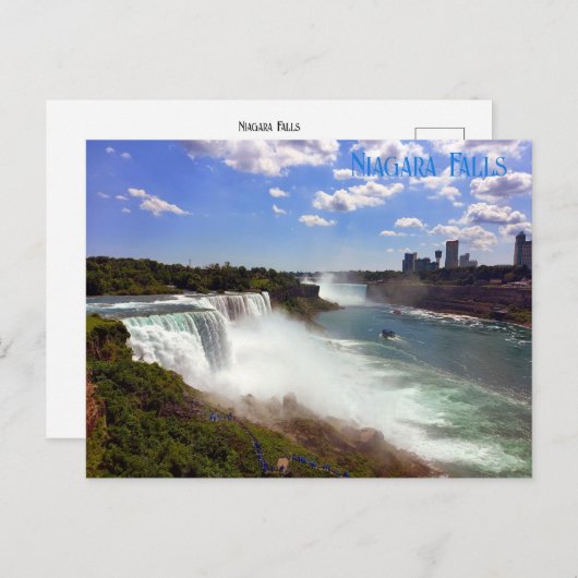 Niagara Falls im Sommer Briefkaart (Voorkant / Achterkant)