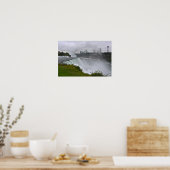 Niagara Falls in de nevel, New York Poster (Keuken)