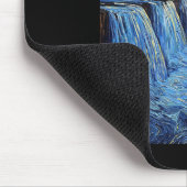 Niagara Falls - in de stijl van Van Gogh - sterren Muismat (Hoek)