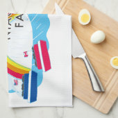 Niagara Falls Kitchen towel Theedoek (Quarter Fold)