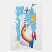 Niagara Falls Kitchen towel Theedoek (Verticaal)