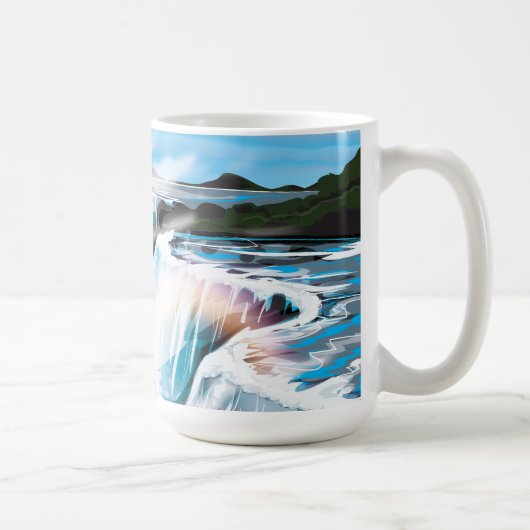 Niagara Falls Koffiemok (Rechts)