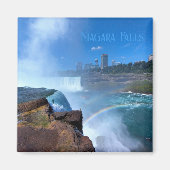 Niagara Falls mit Regenbogen Magneet (Voorkant)