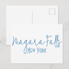 Niagara Falls, New York Reis Souvenir  Briefkaart