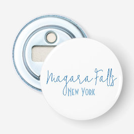 Niagara Falls, New York Reis Souvenir  Button Flesopener