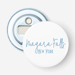 Niagara Falls, New York Reis Souvenir Button Flesopener
