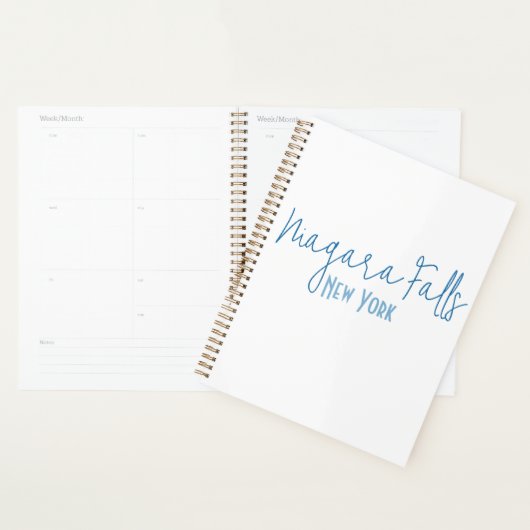 Niagara Falls, New York Reis Souvenir Planner (Display)