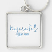 Niagara Falls, New York Reis Souvenir Sleutelhanger (Voorkant)