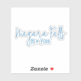 Niagara Falls, New York Reis Souvenir  Sticker